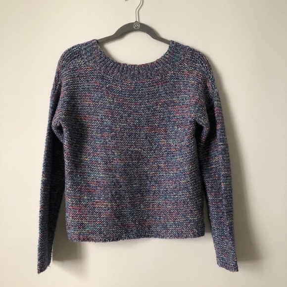 Anthropologie Rainbow Speckled Sweater - Picture 2 of 3